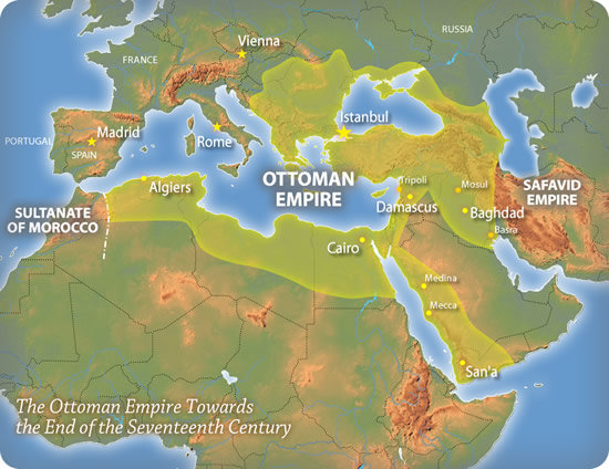 تاريخ موجز للإمبراطورية العثمانية سليمان الخريطة الرائعة